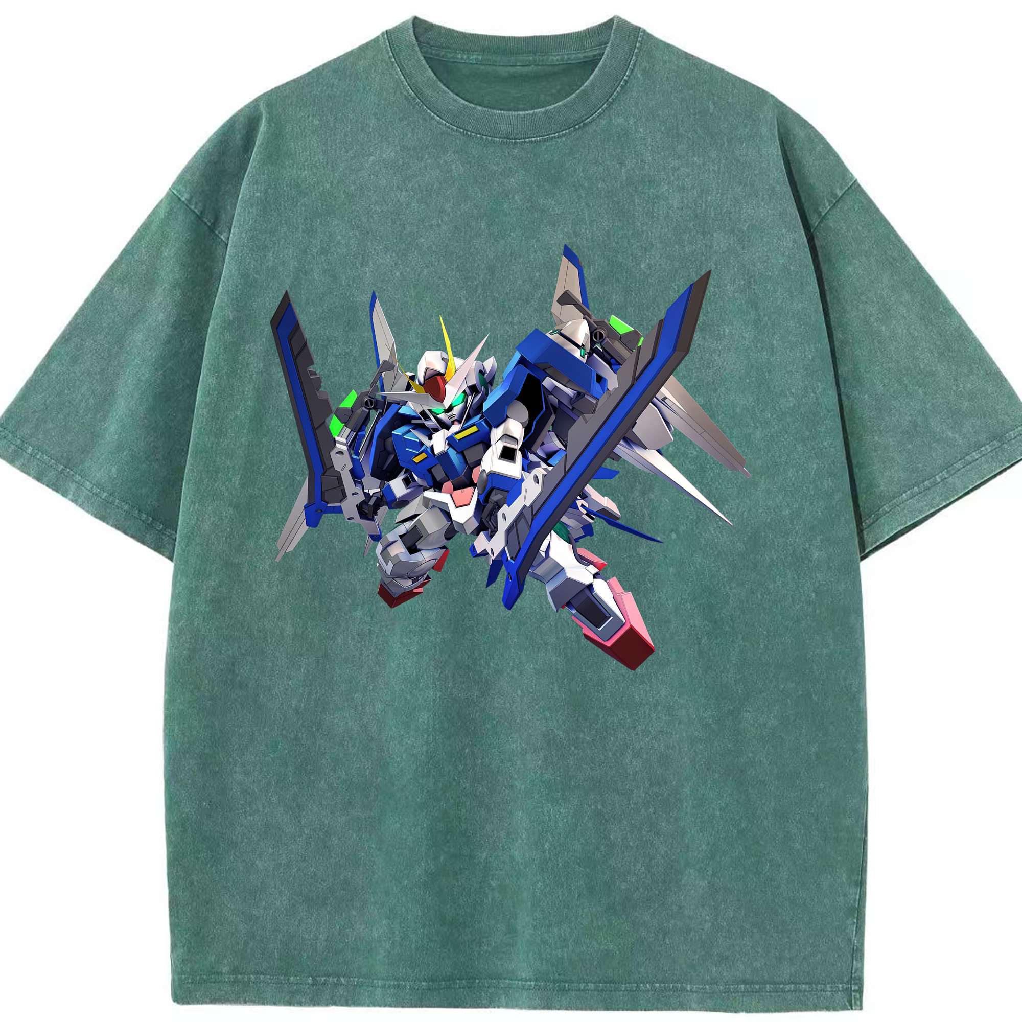 （画像用） 機動戦士ガンダム Mobile Suit Gundam 綿100% ヴィンテージ風 半袖Tシャツ（フロントプリント）